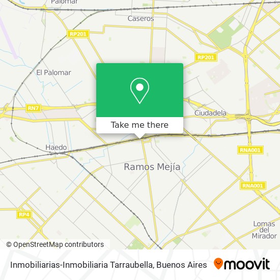 Inmobiliarias-Inmobiliaria Tarraubella map