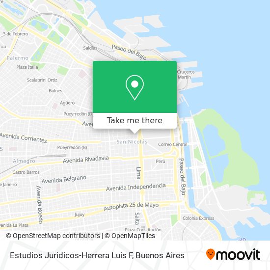 Estudios Juridicos-Herrera Luis F map