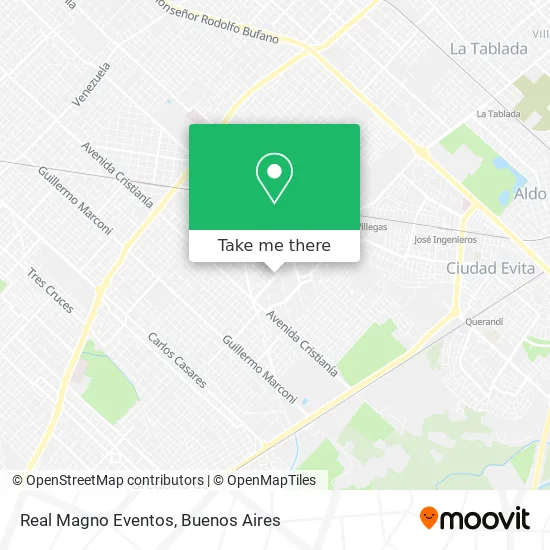 Real Magno Eventos map