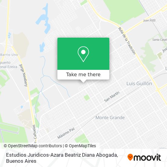 Mapa de Estudios Juridicos-Azara Beatriz Diana Abogada