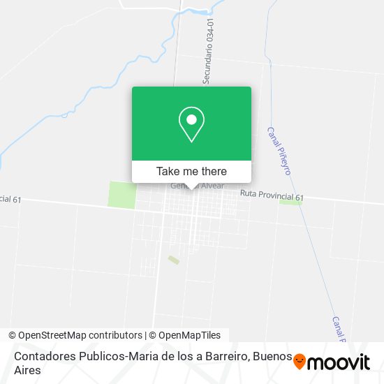 Contadores Publicos-Maria de los a Barreiro map