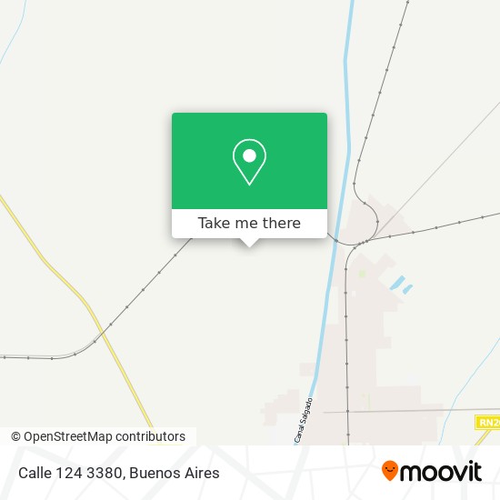 Calle 124 3380 map