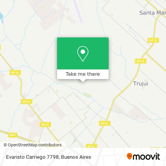 Evaristo Carriego 7798 map