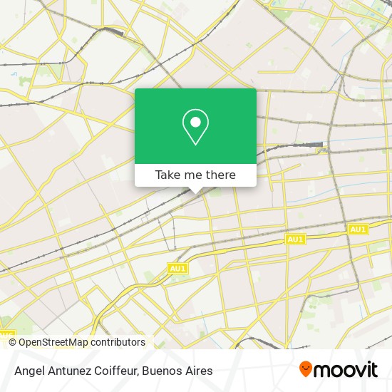 Angel Antunez Coiffeur map