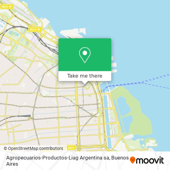 Mapa de Agropecuarios-Productos-Liag Argentina sa