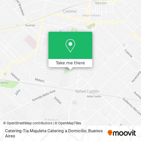 Catering-Tia Majuleta Catering a Domicilio map