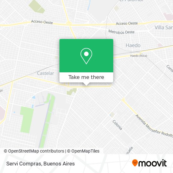 Servi Compras map