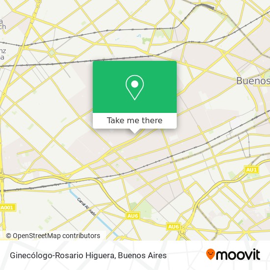 Ginecólogo-Rosario Higuera map