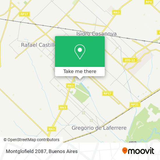 Montglofield 2087 map