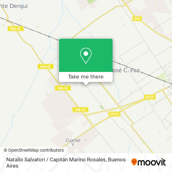 Natalio Salvatori / Capitán Marino Rosales map