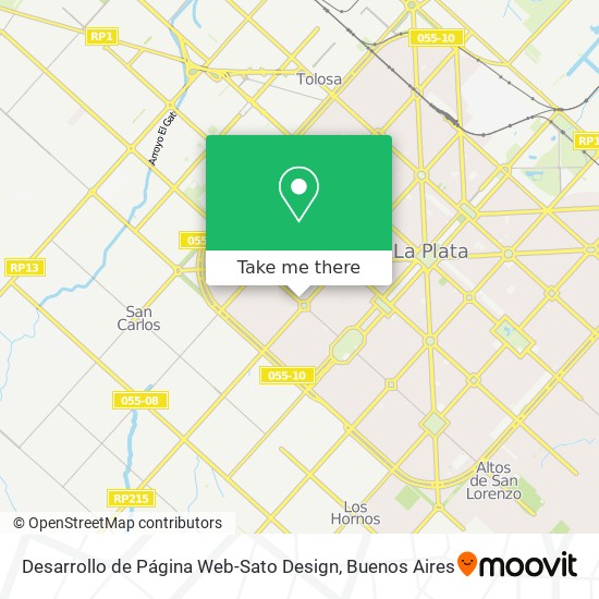 Mapa de Desarrollo de Página Web-Sato Design