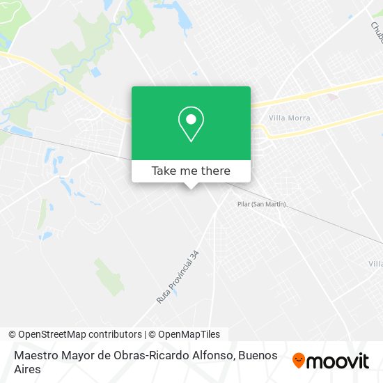 Maestro Mayor de Obras-Ricardo Alfonso map