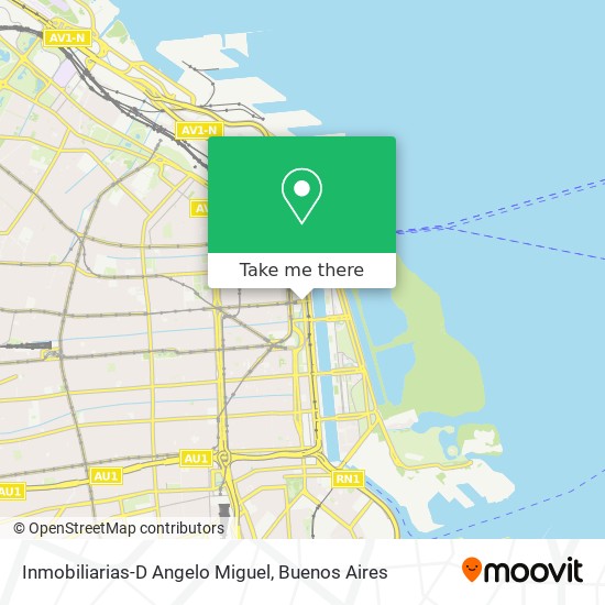 Inmobiliarias-D Angelo Miguel map