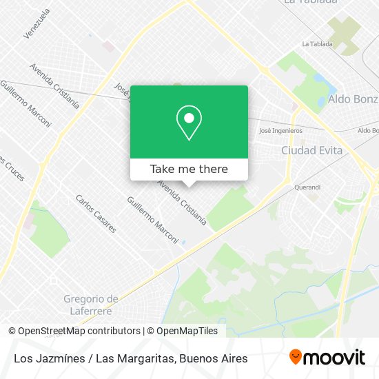 Los Jazmínes / Las Margaritas map