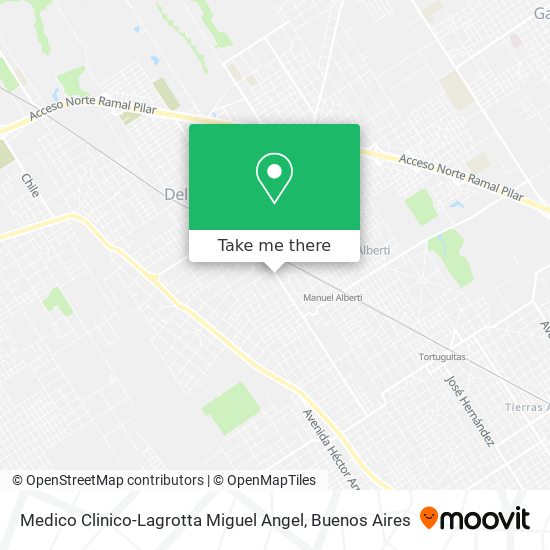 Mapa de Medico Clinico-Lagrotta Miguel Angel