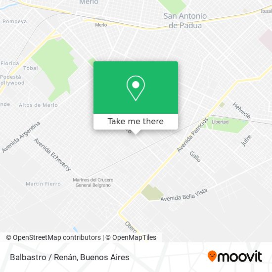 Mapa de Balbastro / Renán