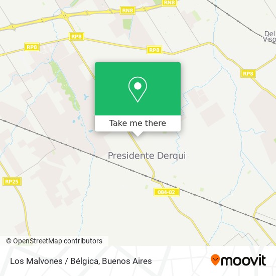 Los Malvones / Bélgica map