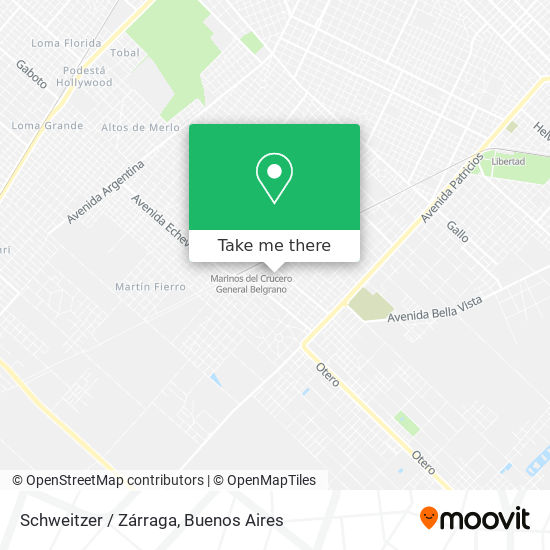 Mapa de Schweitzer / Zárraga