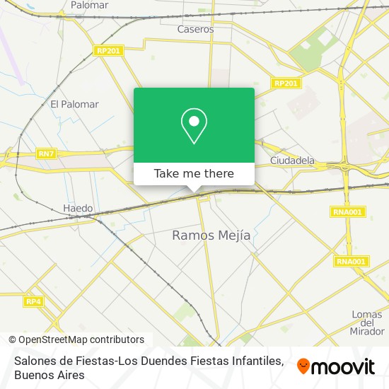 Salones de Fiestas-Los Duendes Fiestas Infantiles map