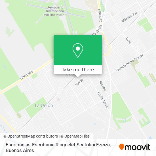 Escribanias-Escribania Ringuelet Scatolini Ezeiza map