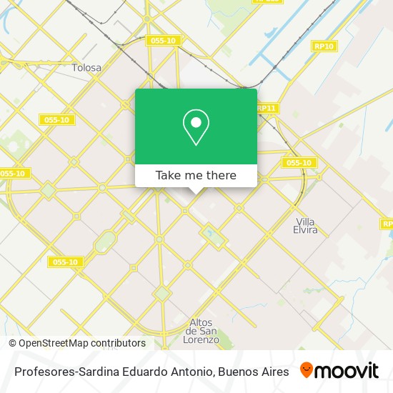 Mapa de Profesores-Sardina Eduardo Antonio