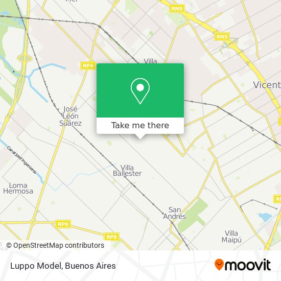 Mapa de Luppo Model