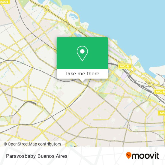 Paravosbaby map