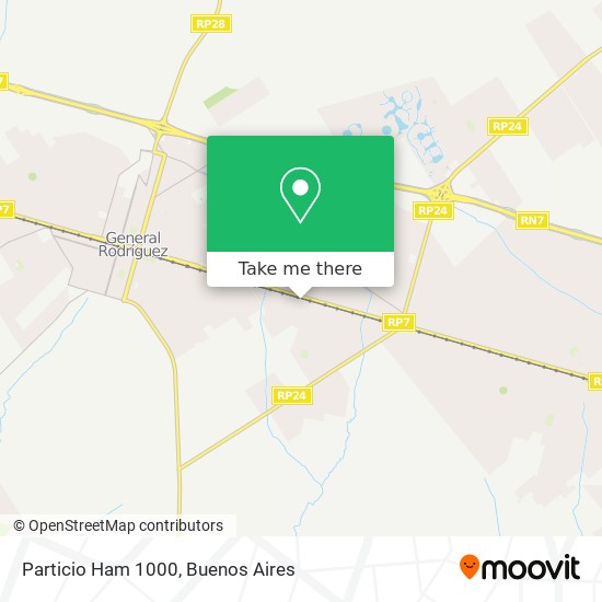 Particio Ham 1000 map