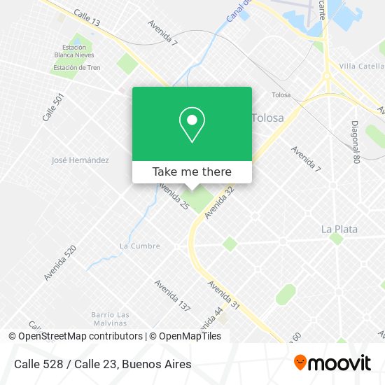 Calle 528 / Calle 23 map