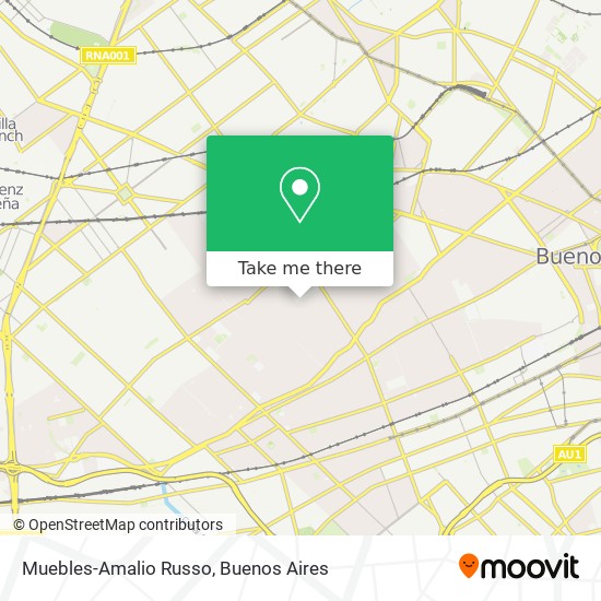 Muebles-Amalio Russo map