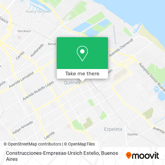 Construcciones-Empresas-Ursich Estelio map