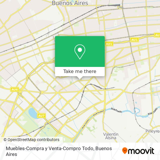 Muebles-Compra y Venta-Compro Todo map