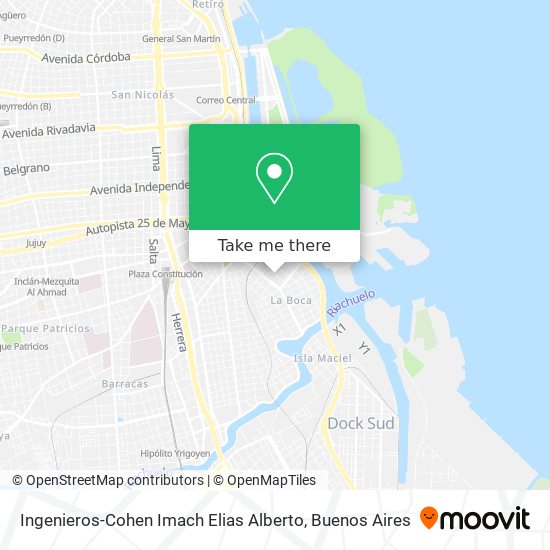 Ingenieros-Cohen Imach Elias Alberto map