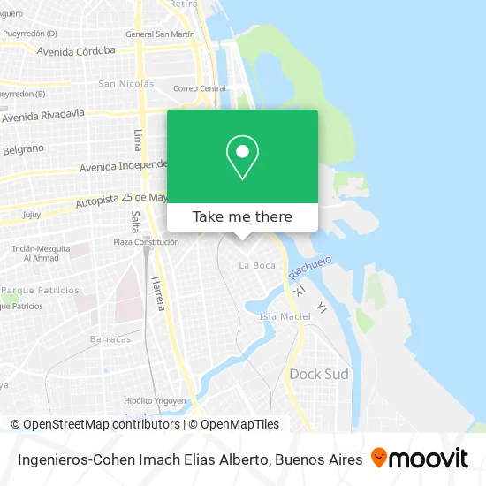 Mapa de Ingenieros-Cohen Imach Elias Alberto