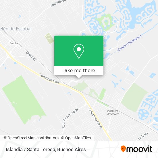Islandia / Santa Teresa map