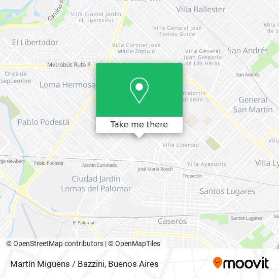 Martín Miguens / Bazzini map