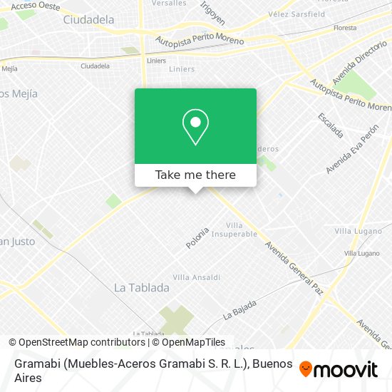 Gramabi (Muebles-Aceros Gramabi S. R. L.) map