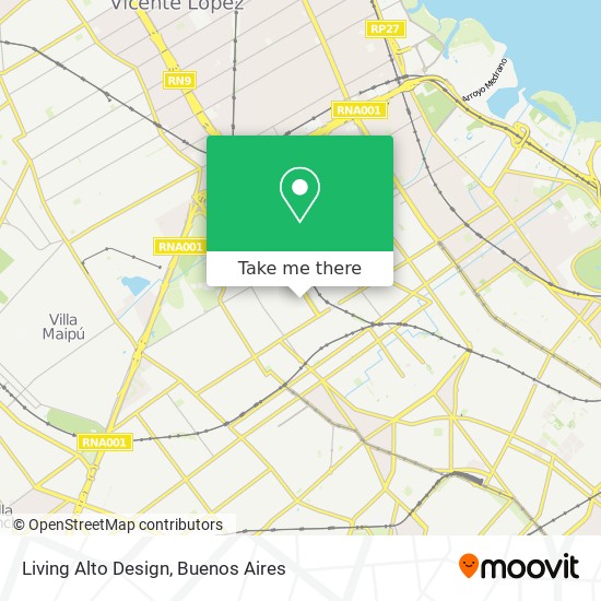 Living Alto Design map