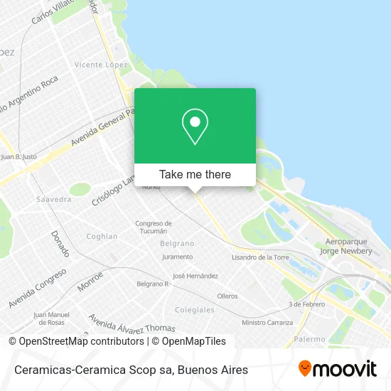 Mapa de Ceramicas-Ceramica Scop sa