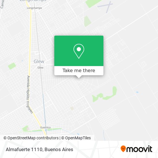 Almafuerte 1110 map