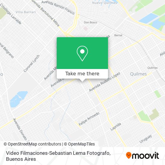 Mapa de Video Filmaciones-Sebastian Lema Fotografo