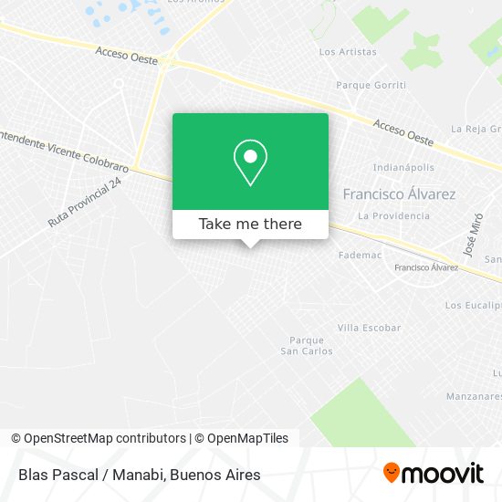 Blas Pascal / Manabi map
