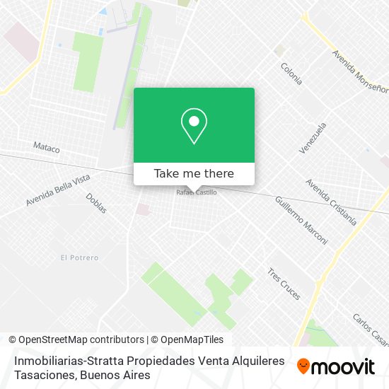 Inmobiliarias-Stratta Propiedades Venta Alquileres Tasaciones map