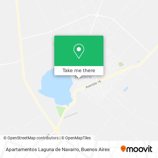 Apartamentos Laguna de Navarro map