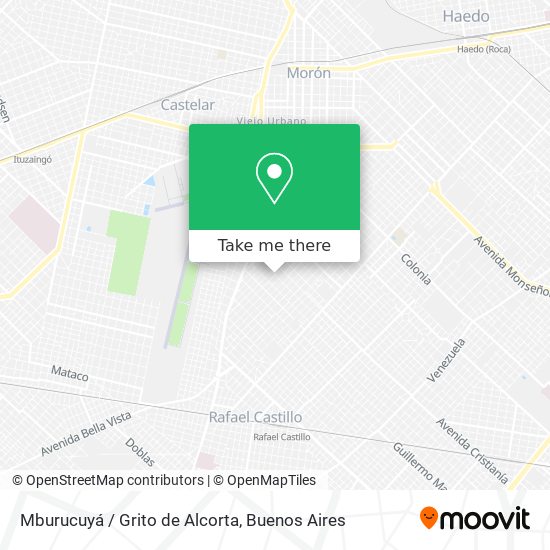 Mburucuyá / Grito de Alcorta map