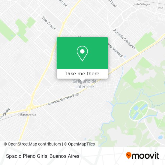 Mapa de Spacio Pleno Girls