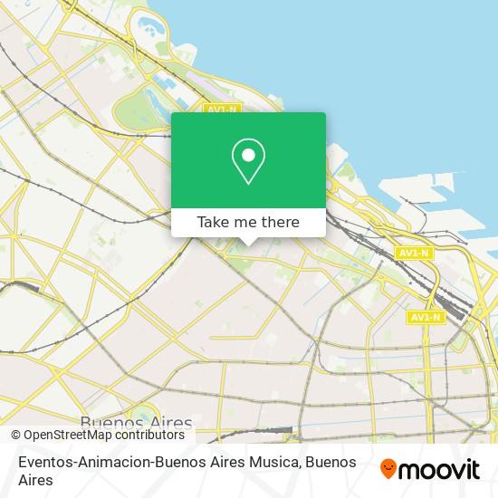 Mapa de Eventos-Animacion-Buenos Aires Musica