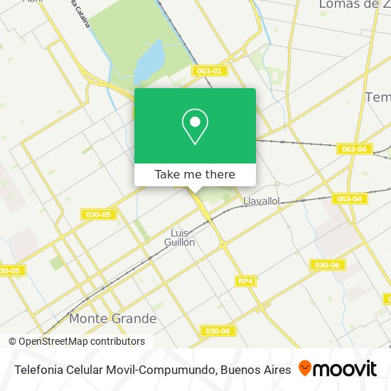 Mapa de Telefonia Celular Movil-Compumundo