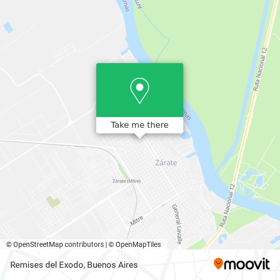 Remises del Exodo map