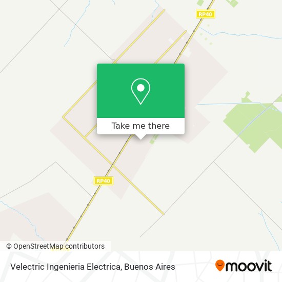 Mapa de Velectric Ingenieria Electrica